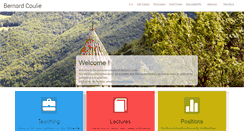 Desktop Screenshot of bernardcoulie.com